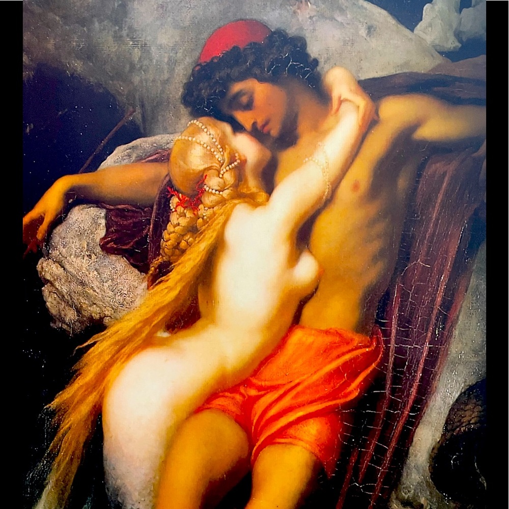 Beautiful large print of mermaid and fisherman. Brands new